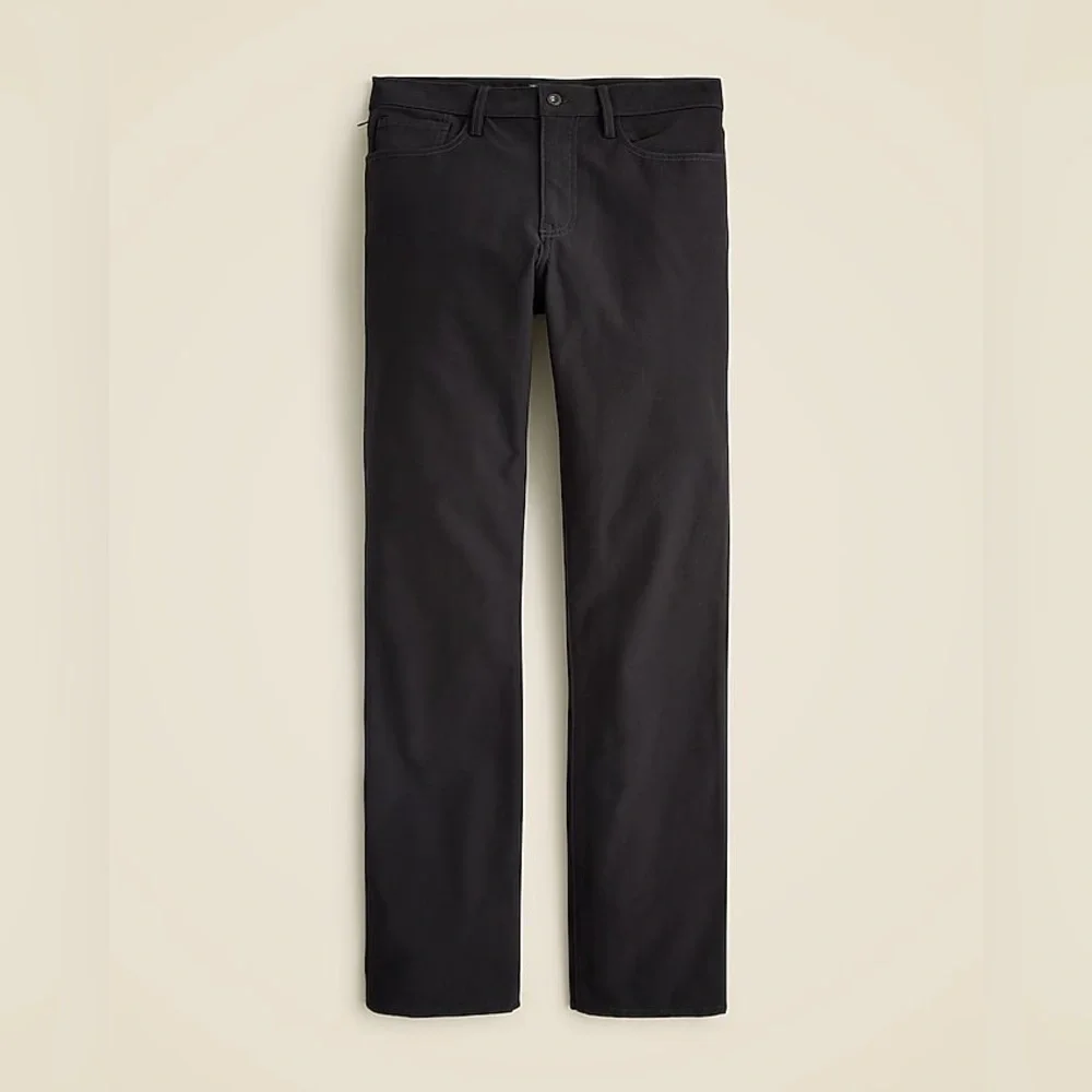 J Crew GREEN 770™ straight-fit five-pocket midweight tech pant BW477